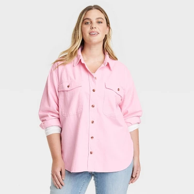Women's Oversized Corduroy Long Sleeve Collared Button-Down Shirt - Universal Thread™ Women's Oversized Corduroy Long Sleeve Collared Button-Down Shirt - Universal Thread™ -Hot Sale Universal Thread Shop GUEST 2b600a3e c457 4e8a b922 a182e3f6f95d