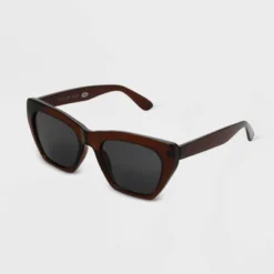Women's Shiny Plastic Cateye Sunglasses - Universal Thread™