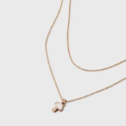 Ball Chain With Semi-Precious Mother Of Pearl Mushroom Multi-Strand Pendant Necklace - Universal Thread™ Gold 4 Ball Chain With Semi-Precious Mother Of Pearl Mushroom Multi-Strand Pendant Necklace - Universal Thread™ Gold -Hot Sale Universal Thread Shop GUEST c7b226c1 1dd5 4ee1 97da c06ae83ac753